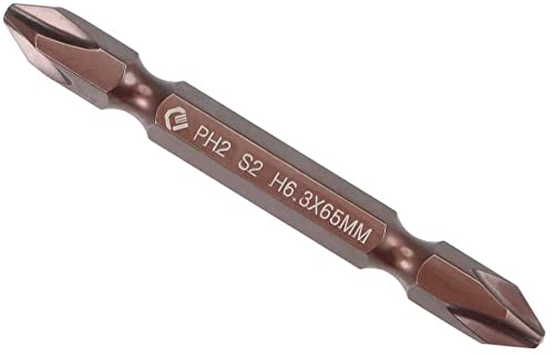 XYWHPGV PH2 Magnetic Phillips Double Ended Screwdriver Bits